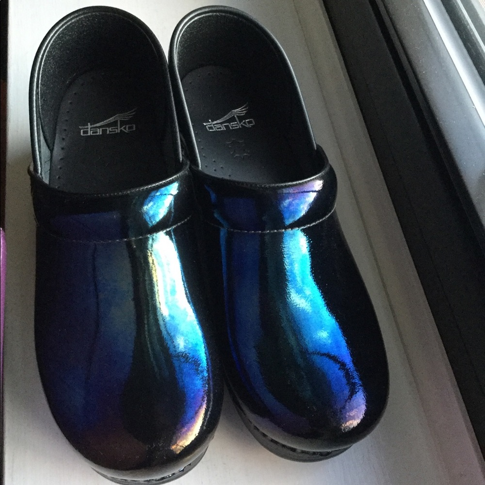 Dansko Petrol Patent Clog 39